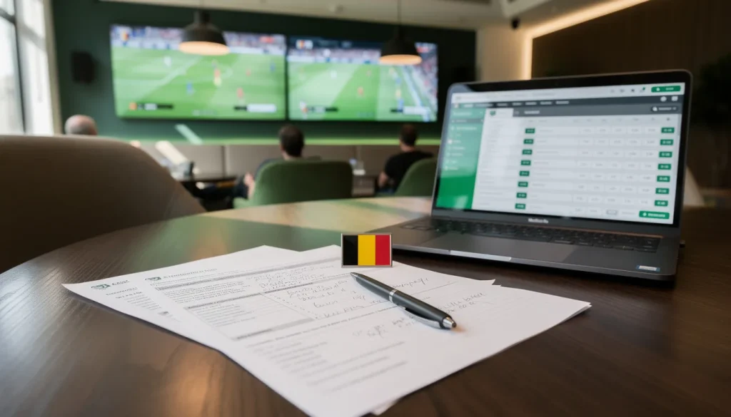 Cadre légal des paris sportifs en Belgique pour la Coupe du Monde 2026