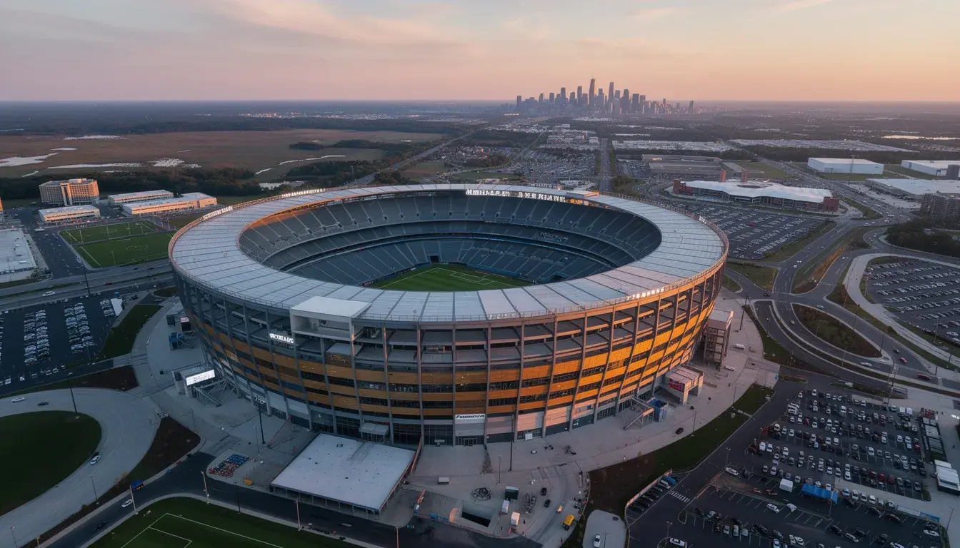 MetLife Stadium à East Rutherford, stade de la finale de la Coupe du Monde 2026