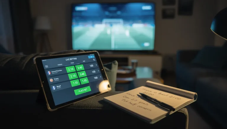 Conseils et stratégie pour les live betting pendant la Coupe du Monde 2026