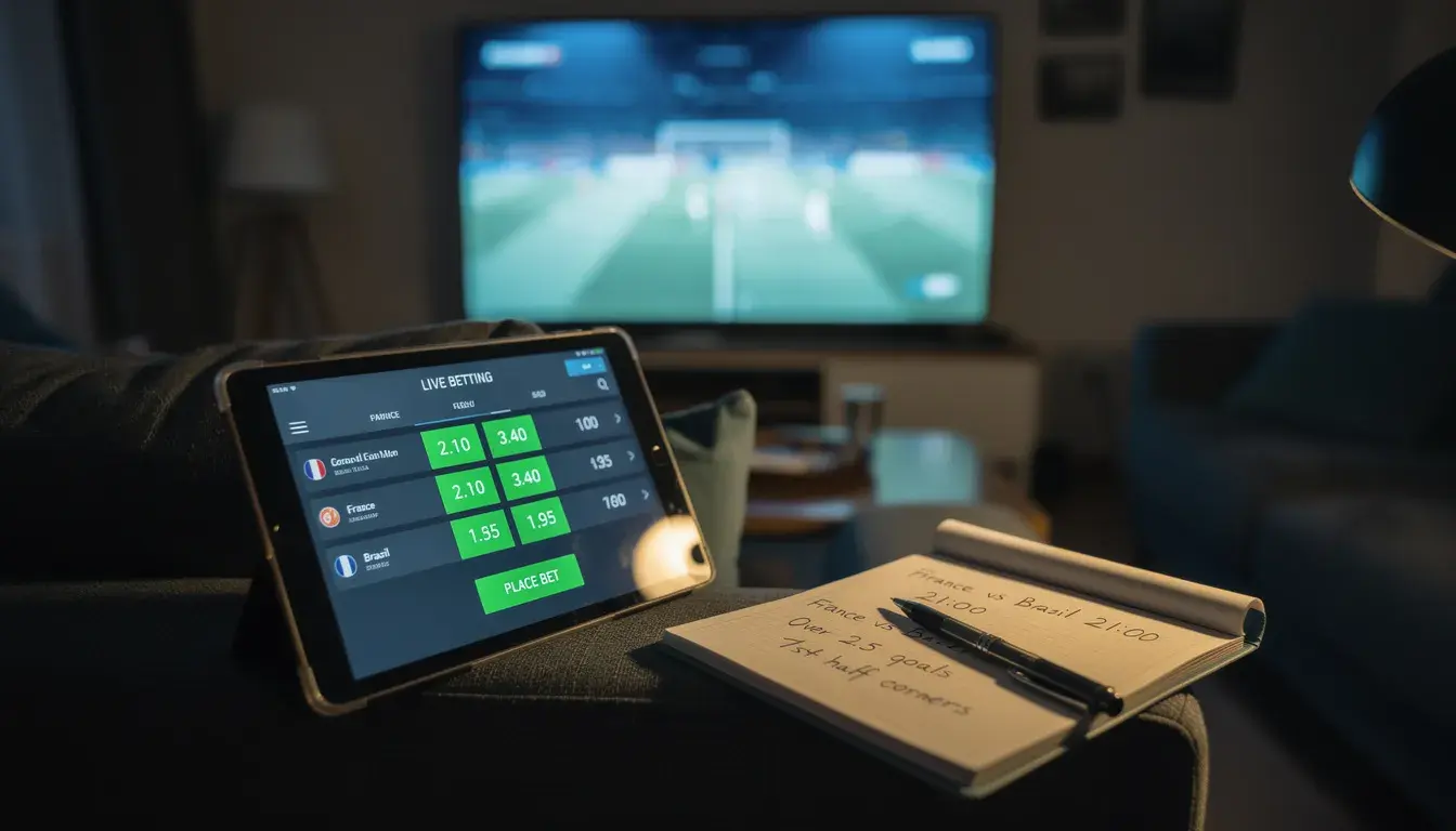 Conseils et stratégie pour les live betting pendant la Coupe du Monde 2026